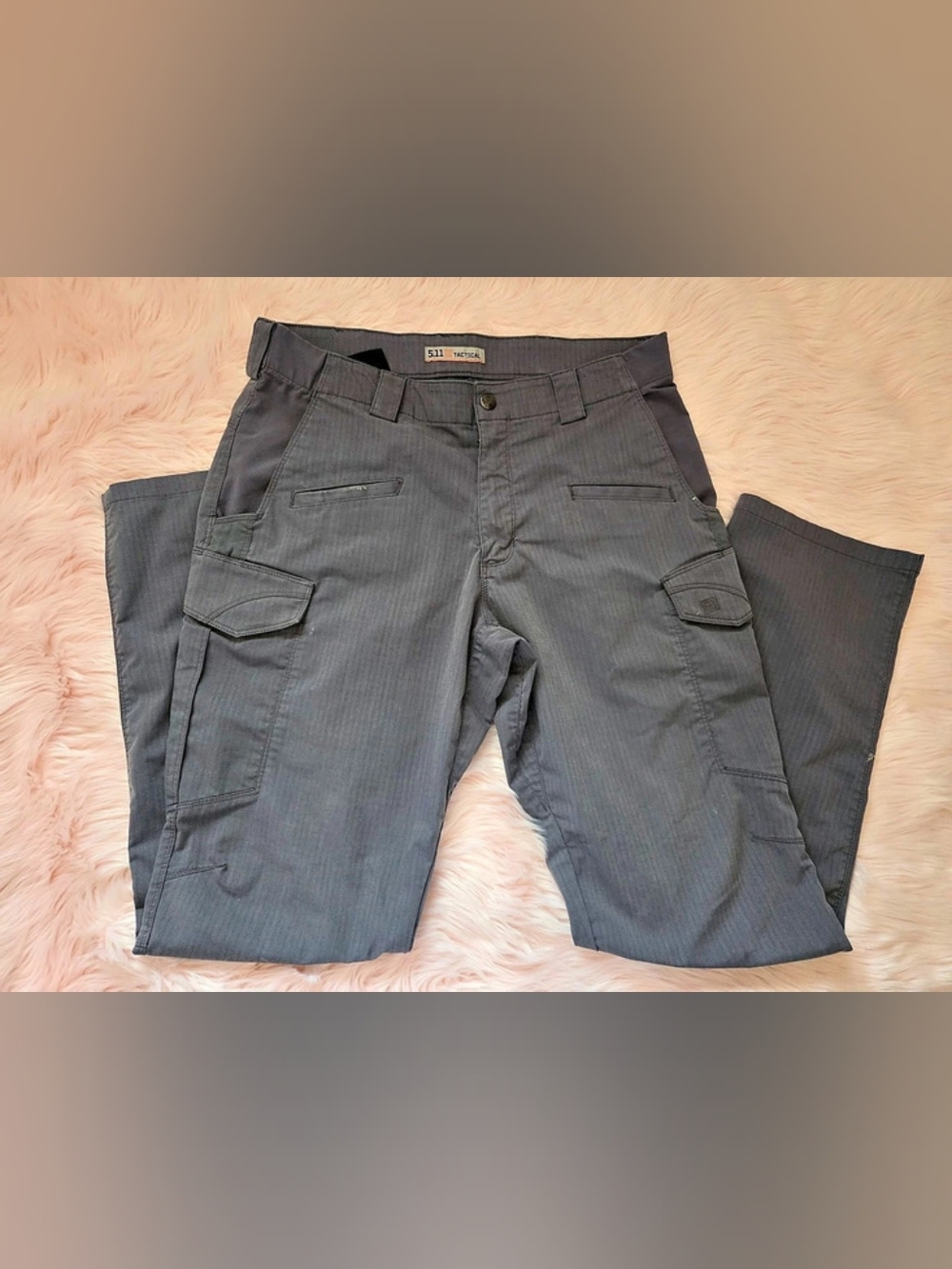 5.11 Tactical Shorts Cargo Shorts Gray Waist 34